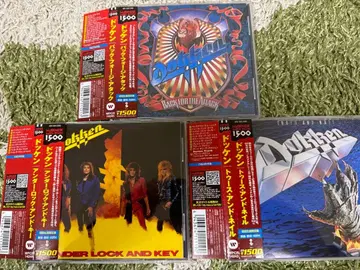 DOKKEN CD 3장 세트 리마스터반 도켄 일본 국내반 오비 포함!