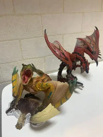 몬스터 헌터 DX 동상 모델 티가렉스 리오레우스