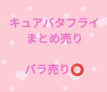 큐어 버터플라이 묶음 판매 벌스데이 굿즈 프리티홀릭