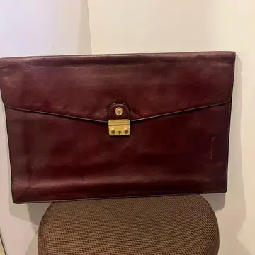 독일제 골드 파일 서류 케이스 비즈니스 백 가죽