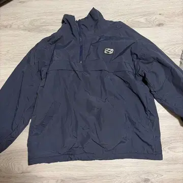 나일론 플리스 리버서블 블루종