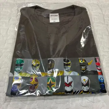 미개봉 새상품 전 슈퍼 전대전 T셔츠 역대 추가 전사 대집합 사이즈 XL