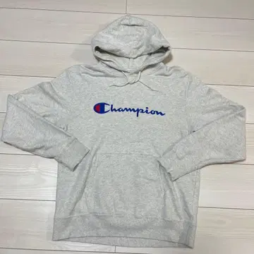 Champion 후드 부착 후드티 X-LARGE 그레이