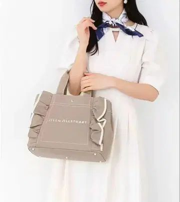 JILL by JILL STUART 프릴 토트백 모카