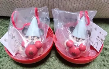 미키 피규어 2개 세트