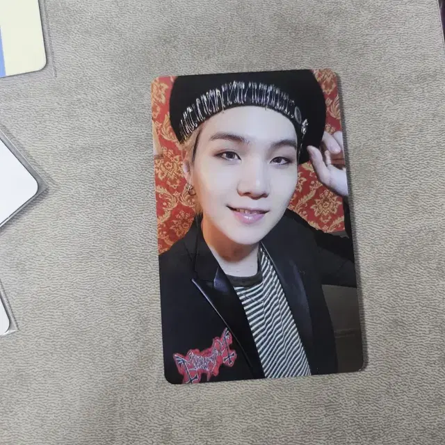 bts 방탄 2020 시그 포카 윤기 슈가