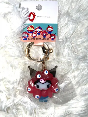 오사카 간사이 만박 산리오 미야쿠미야쿠 클리어 키링 쿠로미