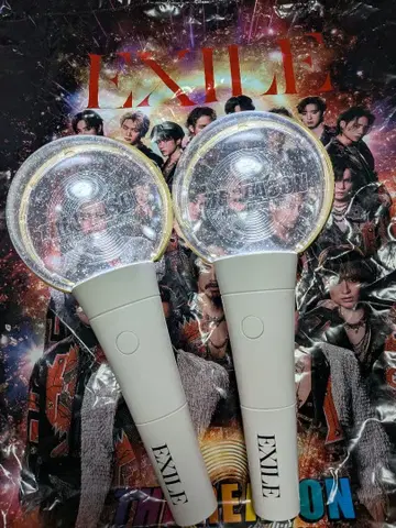EXILE 응원봉 x 2 THE REASON 2025 상자 없음