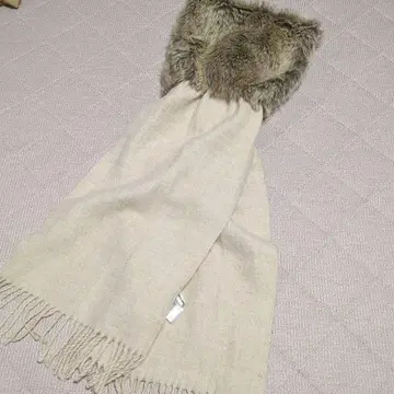 컨디션 최상!! 갸라르다 가란테 인조 모피 머플러