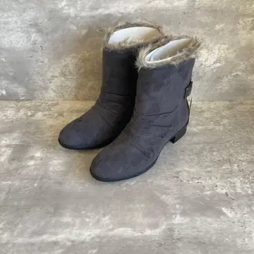 택 포함 beauth (23.0cm) 숏부츠 스웨이드 느낌