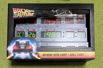 유니버셜 백투더퓨처 인테리어 라이트 데스크 램프 새상품