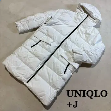[ 기간 한정 세일 ] UNIQLO +J 화이트 다운 자켓 XL