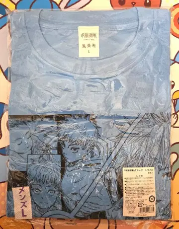 [ 183 ] 새상품 주술회전 T셔츠 고죠 사토루 L사이즈 점프샵