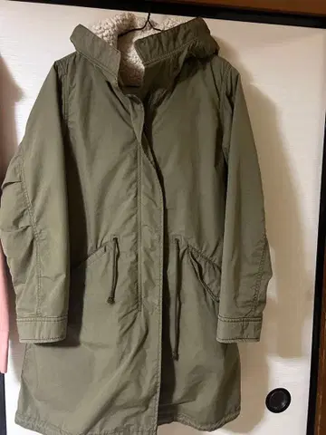 후드 부착 코트 UNIQLO 새상품급