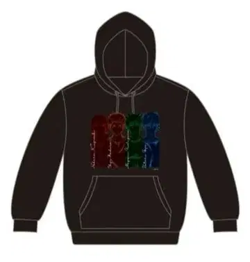 [ 187 ] 새상품 주술회전 돈키호테 신규 일러스트 후드티 프리 사이즈