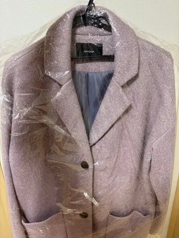 ESMODA 연보라색 체스터 코트