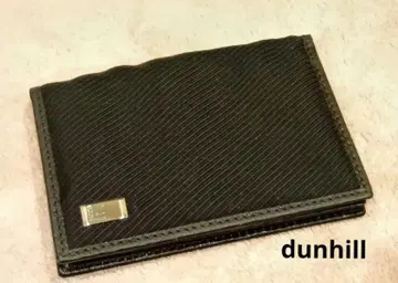 dunhill 카드 케이스 명함지갑 미사용 블랙 계열