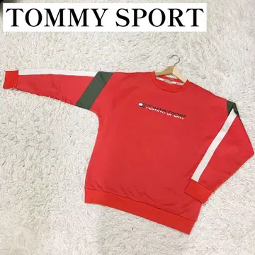 [ 새상품급 ] 타미 스포츠 트레이닝복 M 사이즈 레드
