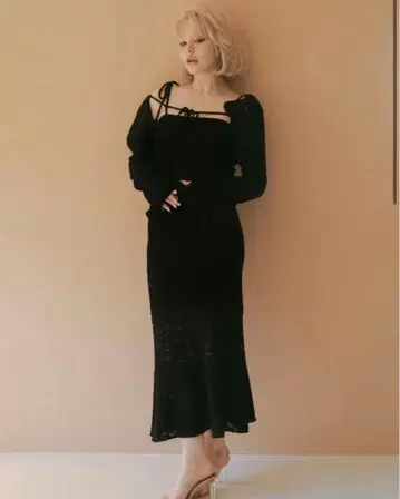 Sabrina frill set dress