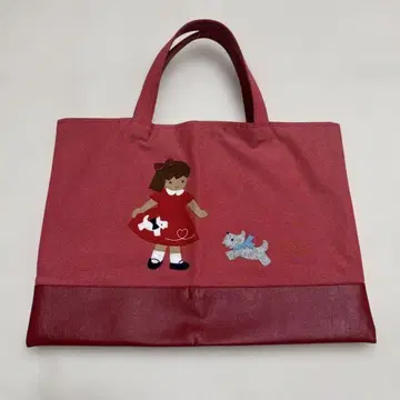 파밀리아 데님 백