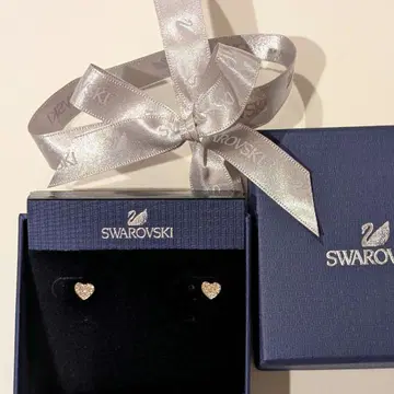 [ 새상품 ] SWAROVSKI 귀걸이 [ 하트큐피드골드 ] CRS골드