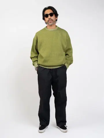 KAJA PLATING CREW KNIT