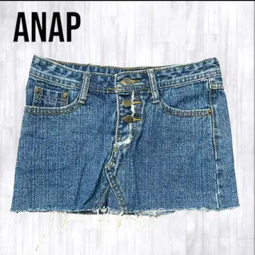 ANAP 데님 미니 스커트 갸루 여름 썸머