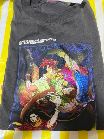 죠죠의 기묘한 모험 죠죠 JOJO 2부 전투 조류 T셔츠 3L