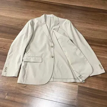 [컨디션 최상] 감동 자켓 유니클로 베이지 남성용 포멀 경량 M