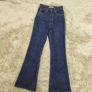 MOUSSY MVS FLARE 부츠컷 데님 팬츠 다크 네이비