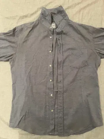 SHIPS 그레이 버튼 다운 셔츠 M 사이즈