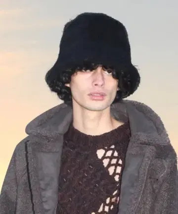 새상품 JieDa 보아 버킷햇 블랙 일본제