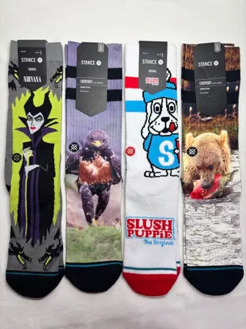 STANCE 스탠스 삭스 양말 4족 세트