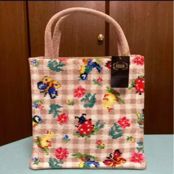 완판템 하이디 체크 페이러 팔로워 한정판 미니 토트백