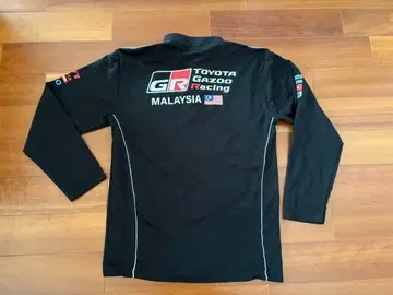 Toyota Gazoo Racing 피케 셔츠 블랙 말레이시아