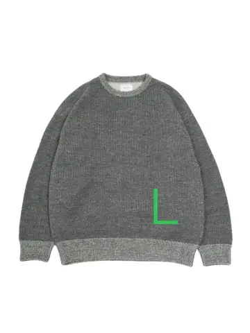 KAJA PLATING CREW KNIT OVY