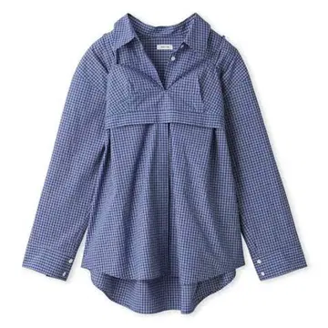 FRAY I.D 프레이 아이디 뷔스티에 콤비 셔츠