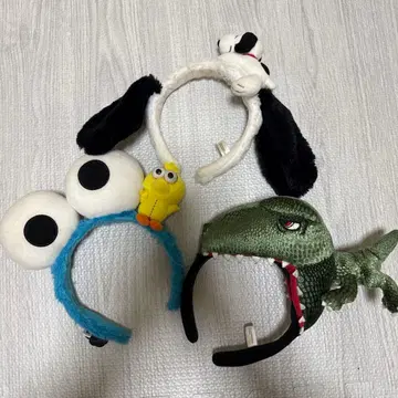 캐릭터 머리띠 3세트