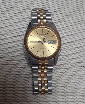 세이코 5 데이데이트 자동 와인딩 작동품