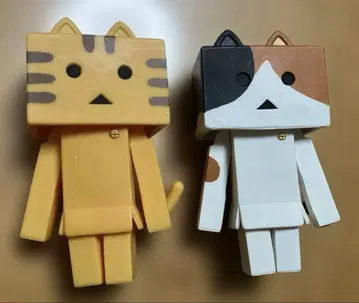 카이요도 소프트 비닐 토이 박스 냥보 2체 세트