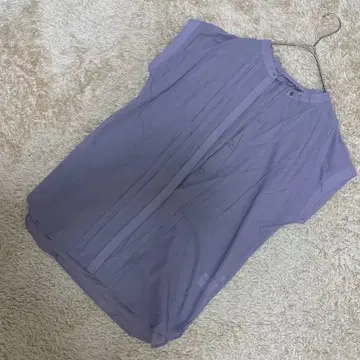 [ 고품질 ] any SiS 라벤더 계열 핀턱 블라우스 2