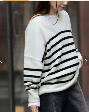 저널 스탠다드 울 캐시미어 MUSIC 카프탄 풀오버