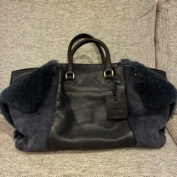 포티올 무스탕 핸드백 유나이티드 애로우즈 양모 퍼