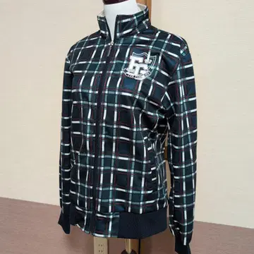 FILA 골프 체크 무늬 자켓