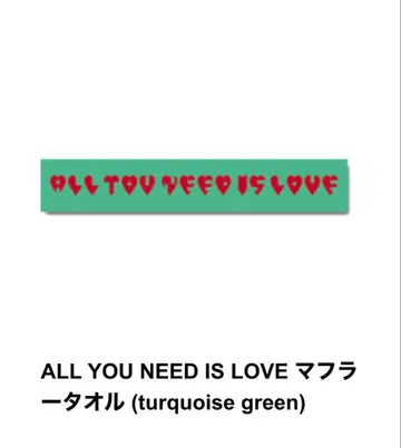 [ 미사용 ] andymori 타월