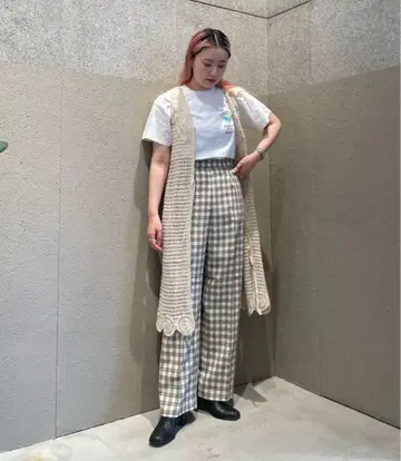 [ CIAOPANIC ] 품절 상품 체크 슬랙스 팬츠