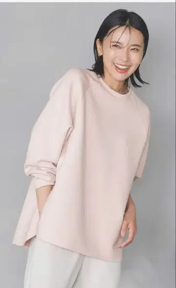 BEAUTY FORM JERSEY 백집 풀오버 핑크