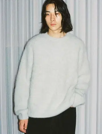 LIDNM FOX CASHMERE KNIT 24AW