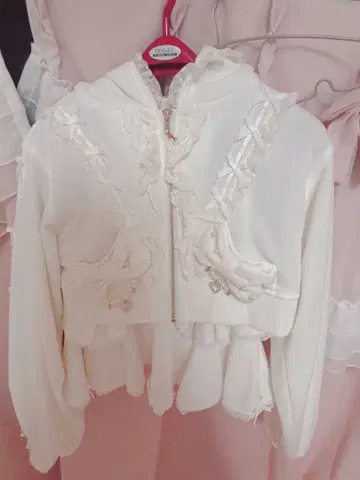 리즈리사 리본 후드티 셋업