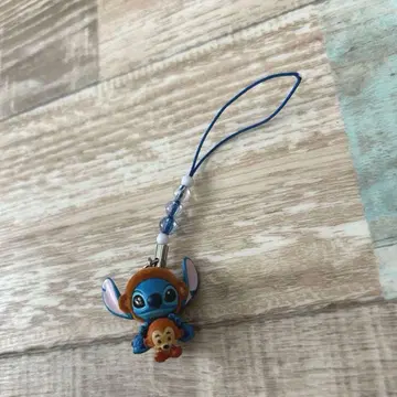 스티치 디즈니 원숭이 스트랩 인형옷 헤이세이 레트로